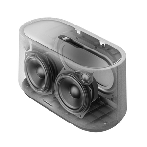 Harman Kardon Citation 500 - Grey - Large Tabletop Smart Home Loudspeaker System - Detailshot 4